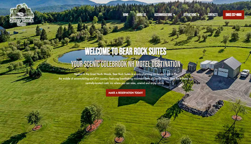 Bontra Web Design - Bear Rock Suites